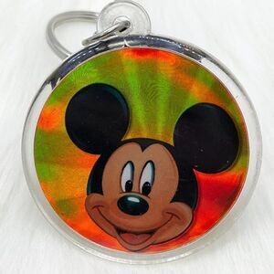 🔮 5/$25 Disney‎ Mickey Mouse Holographic Keychain